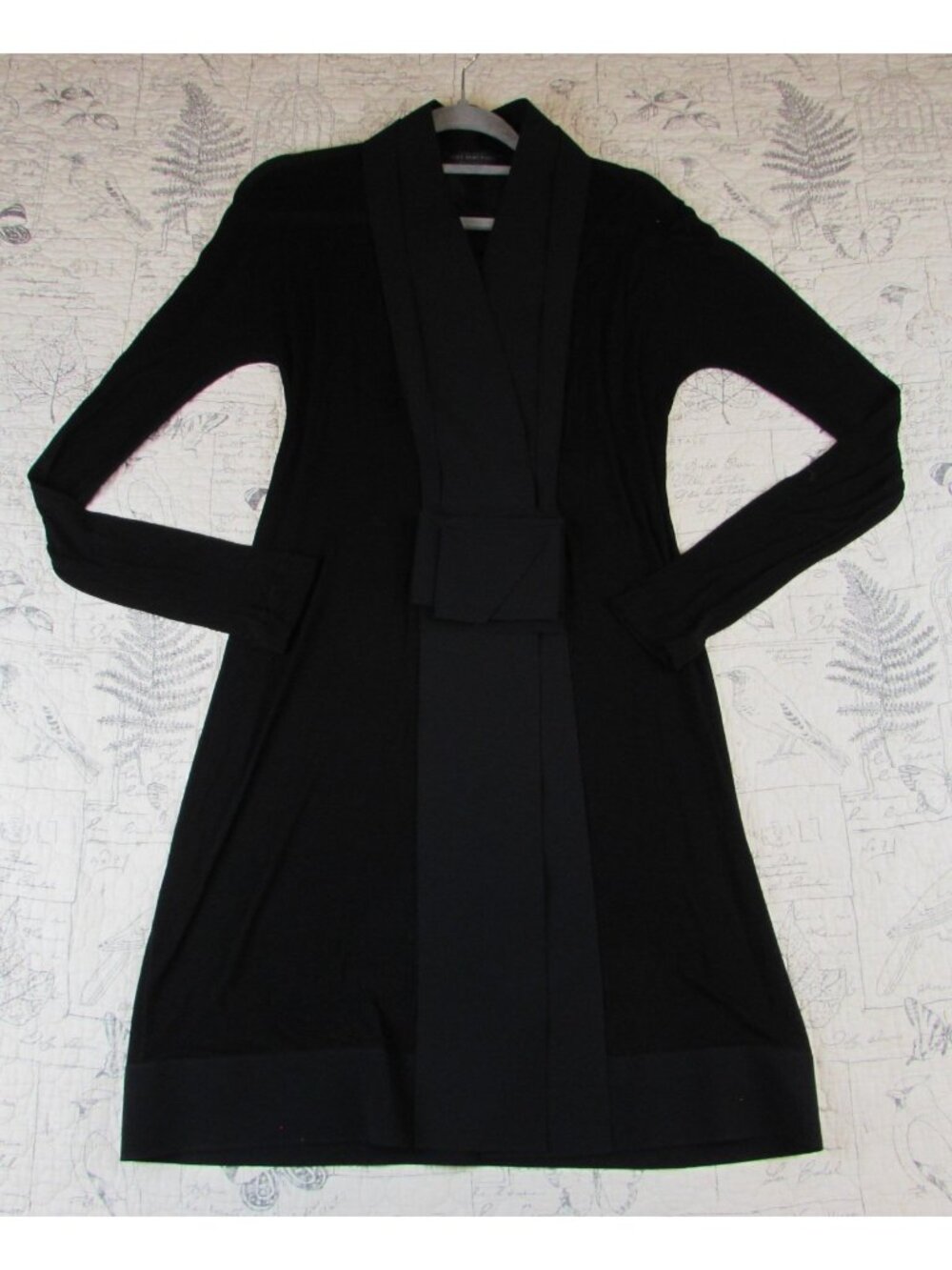 Designer Marie Saint Pierre long sheer mesh Cardigan Coat Minimalist Luxury M